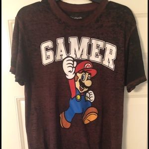 Vintage Super Mario Gamer Shirt Size M